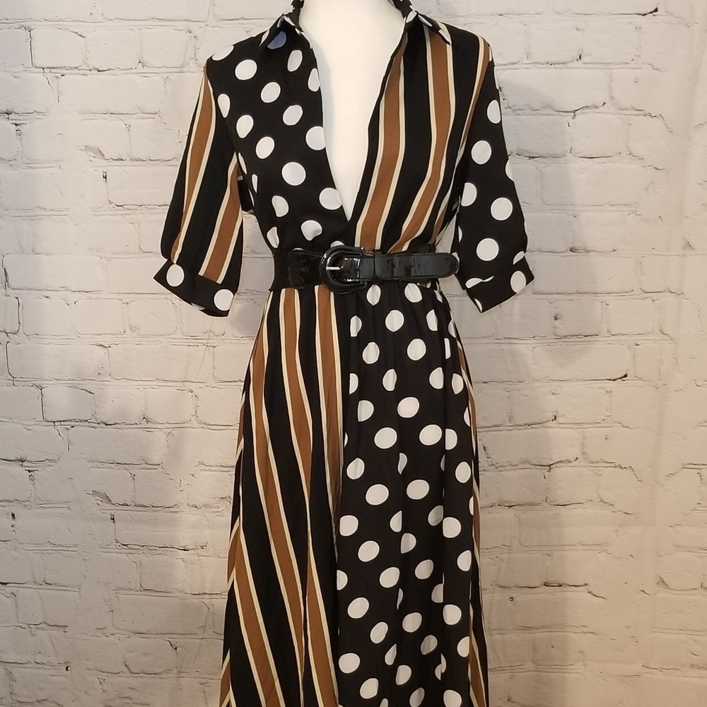 NWT Fall Party Maxi Dress - Picture 7 of 8